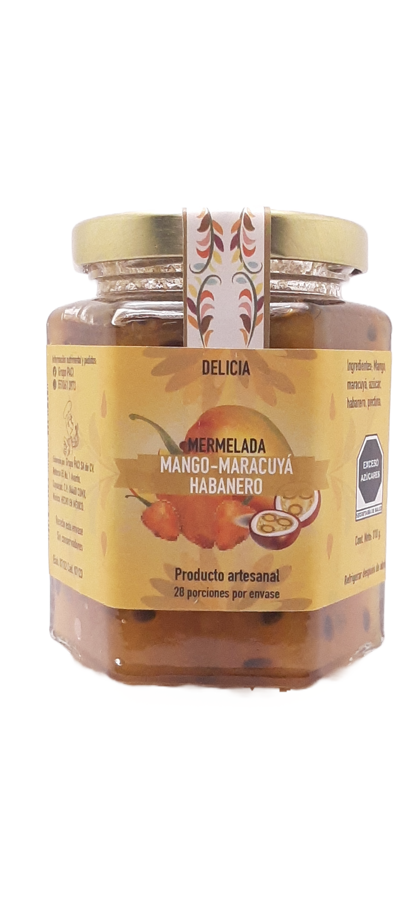 Mermelada Delicia MangoMaracuyá Habanero
